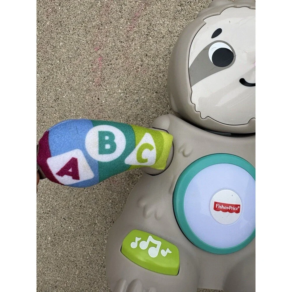 Fisher-Price Linkimals Interactive Baby Toy Smooth Moves Sloth Learning Works